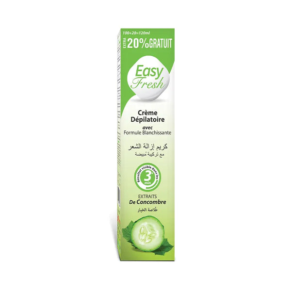 Easy Fresh Hair Removal Cream Cucumber 120ml