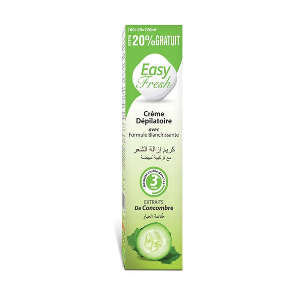 Easy Fresh Hair Removal Cream Cucumber 120ml