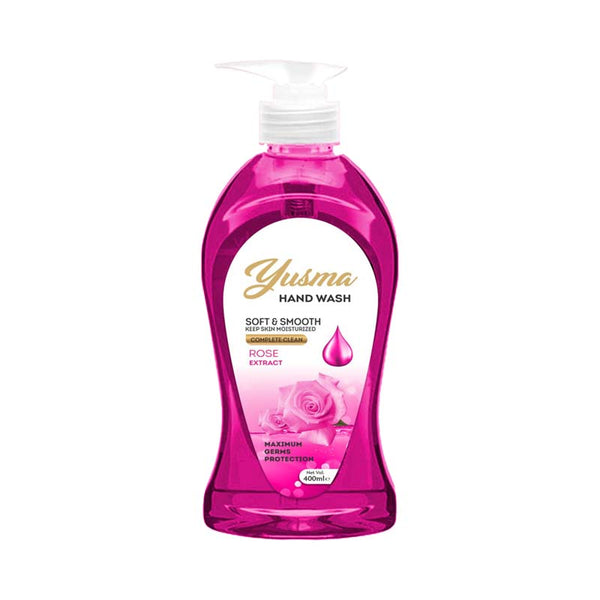 Yusma Hand Wash Rose Extract 400ml