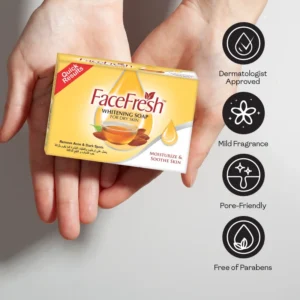 face fresh whitening soap dry skin