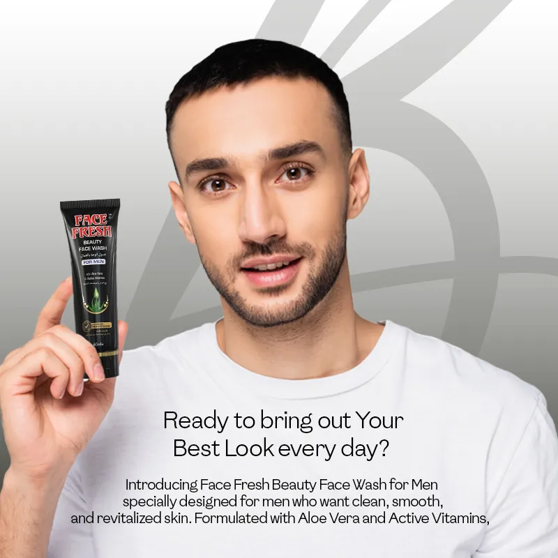 face fresh men face wash 60ml