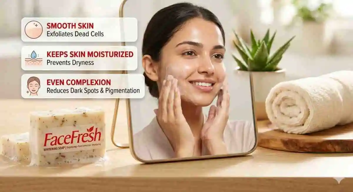 Best soap for very oily skin that helps reduce dark spots, smooth skin texture and maintain balanced moisture